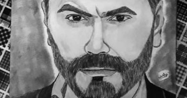 قارئ يشارك برسوماته الفنية لشخصيات عامة من الفنانين والمشاهير