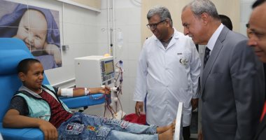 صور.. محافظ قنا يفتتح أول وحدة كلى صناعى للأطفال بتكلفة 2 مليون جنيه