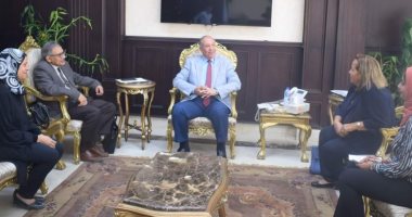 صور.. محافظ البحر الأحمر يلتقى ممثلى منظمة العمل استعدادا لإقامة ملتقى توظيف