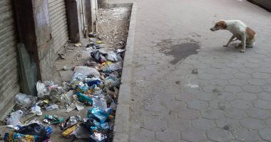 شكوى من تحول المحال المغلقة فى شارع ابن الرشيد بروض الفرج إلى مقلب قمامة