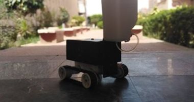 طلاب هندسة المنوفية يشاركون بصور لروبوت يساهم فى إخماد الحرائق
