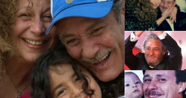 فاروق الفيشاوى الأب والزوج والجد فى 12 صورة