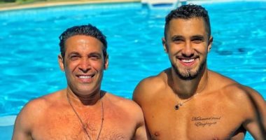شاهد.. سعد الصغير يتحدى ابنه محمود فى "فورمة الساحل"