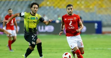 صور.. الاهلي يتقدم على المقاولون بهدف معلول فى الشوط الأول
