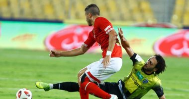 فيديو وصور..الحكم يلغي هدف للمقاولون العرب أمام الاهلي 