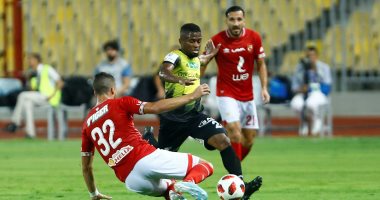 صور.. الأهلي بطلاً للدوري للمرة الـ41 بثلاثية رائعة في المقاولون