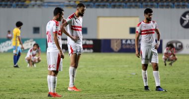 حزن لاعبى الأبيض بعد ضياع اللقب رغم الفوز على الإسماعيلى