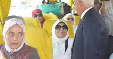 مديريات التضامن بالسويس وبورسعيد توفر أتوبيسات لنقل حجاج الجمعيات لمطار القاهرة