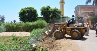 صور.. إزالة 681 حالة لاسترداد أملاك الدولة بالقليوبية