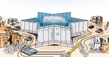 كاريكاتير الصحف السعودية .. جرافات الاحتلال الاسرائيلى تحاصر القدس