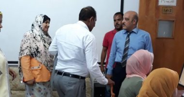 صور.. كلية تمريض أسوان: نجاح تنفيذ الاختبار الموحد النهائى  