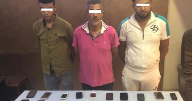 ضبط تشكيل عصابى تخصص فى سرقة الهواتف المحمولة برأس البر 