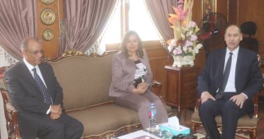 محافظ دمياط تبحث مع مدير الأمن الجديد عددا من الملفات الأمنية