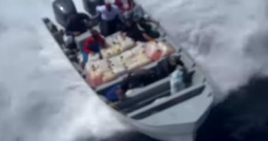 شاهد.. مطاردة هوليودية لمهربي كوكايين في المحيط الهادئ