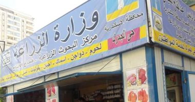 صور .. افتتاح  منفذ لبيع المنتجات الغذائية تابع لوزارة الزراعة بالإسكندرية