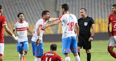 سوبر كورة.. حكم القمة يسلم تقريره لاتحاد الكرة ويدين لاعب الزمالك
