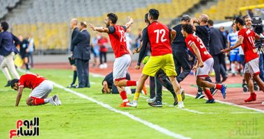 صور وفيديو .. الأهلي يكمل فرحة جمهوره بالدورى بالفوز على الزمالك بهدف معلول