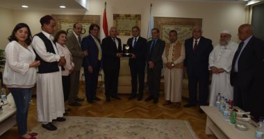 صور.. محافظ مطروح لوفد البرلمان: أبناء المحافظة حماة البوابة الغربية للبلاد