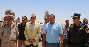 محافظ قنا يقود حملة مكبرة لإزالة 60 فدان أراضى أملاك الدولة بفرشوط