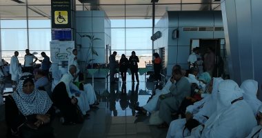 صور.. سفر 209 حاج من البحر الأحمر للأراضى المقدسة عبر مطار الغردقة