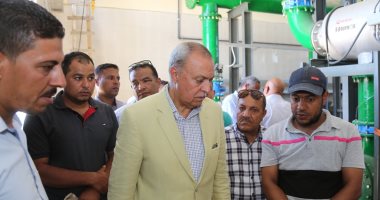 محافظ قنا يتابع الإجراءات النهائية لتشغيل محطة مياه فرشوط بتكلفة 270 مليون