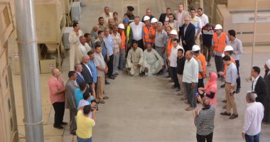 ‏جولة لمزارعى الفيوم وبنى سويف داخل محلج القطن المطور 