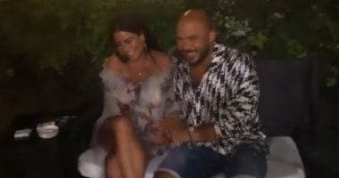 صور.. خطوبة محمود العسيلى فى الساحل الشمالى 