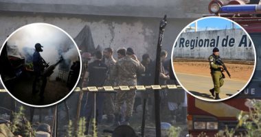 صور..العالم هذا الصباح..مجزرة فى سجن برازيلى تودى بحياة 52 نزيلا..مصرع 17 شخصا فى تحطم طائرة عسكرية باكستانية..هندوراس تعلن الطوارئ وتكثف جهودها للقضاء على حمى الضنك..الجيش المكسيكى يكثف انتشاره مع حدود أمريكا