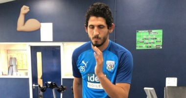 فيديو.. أحمد حجازي يبدأ التأهيل استعدادًا للعودة مع وست بروميتش