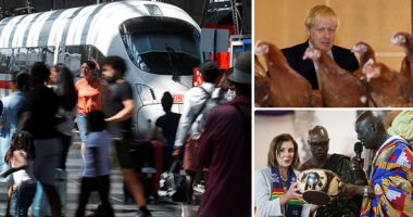 العالم هذا المساء.. رئيسة مجلس النواب الأمريكى تبدأ زيارة إلى غانا.. الشرطة الألمانية تكشف تفاصيل جريمة المتسلل الأرترى فى فرانكفورت  ..رئيس وزراء بريطانيا الجديد يستهل مهام منصبه بزيارة  "مزرعة دواجن "