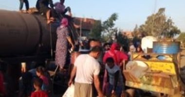 استمرار معاناة عزبة لوليا بمحافظة الدقهلية بسبب انقطاع المياه