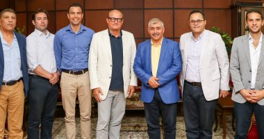 رئيس ميناء دمياط يبحث مع وفد خط ملاحى عالمى زيادة حجم التعامل