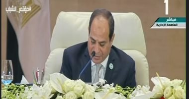 السيسى: عدد الفصول الدراسية المطلوبة 250 ألف فصل بتكلفة 125 مليار جنيه