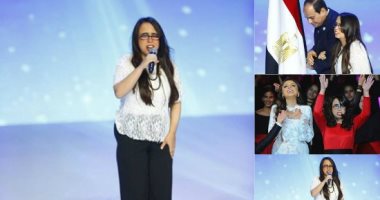 بعد ما غنت أمام الرئيس.. هديل ماجد بطلة أصحاب الهمم.. تجيد الغناء بلغات مختلفة.. فازت عن مصر فى الملتقى الدولى لفنون ذوى القدرات.. غنت مع عمالقة الفن.. تمنت الغناء فى حضور السيسى والقدر يستجيب لها.. فيديو وصور