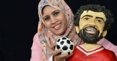 ميسى ومحمد صلاح.. دينا تحول الكيك لشخصيات مشهورة 
