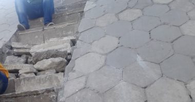 شكوى من تهالك سلم نفق سعد الدين الشاذلى ومطالب بإصلاحه