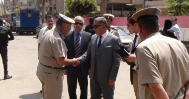 مدير أمن المنوفية يتفقد الخدمات الأمنية بمدينة شبين الكوم ..صور
