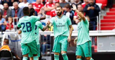 هازارد وبنزيما يقودان هجوم ريال مدريد أمام سالزبورج النمساوى 