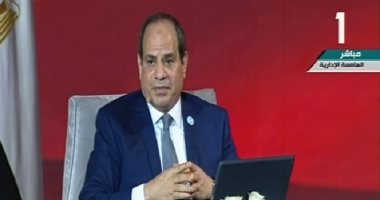 السيسى: حقننا 82 اكتشافاً جديداً بعد اكتشاف حقل ظهر للغاز الطبيعى 