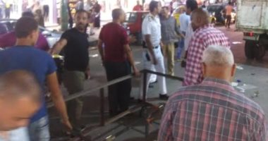 حملات مسائية لرفع اشغالات الطريق شرق ووسط الإسكندرية
