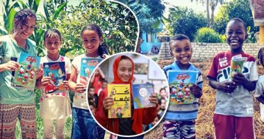 عربية الحواديت.. مبادرة مدرس مصرى لتثقيف أطفال مصر.. الرئيس السيسى يكرم المبدع بالمؤتمر الوطنى للشباب.. هيثم السيد يكشف تفاصيل الفكرة: أمى مصدر الإلهام والرئيس قالى فكرة عبقرية.. ويؤكد: وزعنا 68 ألف كتاب.. صور