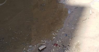 انتشار مياه الصرف الصحى بشارع محمد عرفة تقسيم أباظة ترعة بالمريوطية 