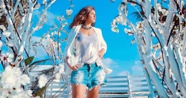 صور.. غادة عادل تخضع لجلسة تصوير جديدة