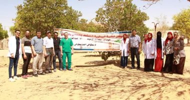 صور.. فعاليات خدمية ومجتمعية شاملة لتطوير قرى الشركة بالخارجة بالوادى الجديد