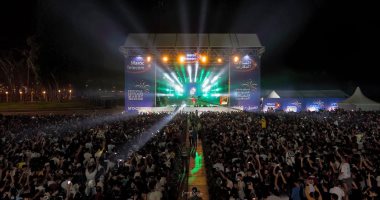 100 ألف متفرج فى حفل "فان" و"الحر" بمهرجان الشواطئ بالمغرب.. صور