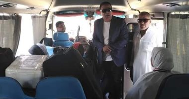 صور.. حجاج القرعة بشمال سيناء يبدأون رحلة أداء المناسك