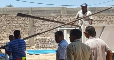 صور.. التصدى لـ 3 حالات بناء مخالف غرب الإسكندرية