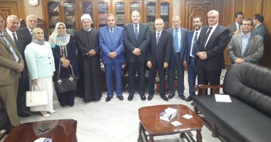 رئيس جامعة الأزهر لعمداء الكليات الجدد:أبنائنا الطلاب أمانة فى أعناقنا