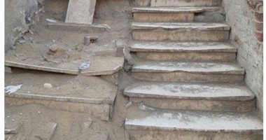 شكوى من تهدم سلم الطريق الدائرى فى حى الهرم