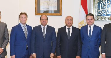 السيسي يشهد التعاون المشترك مع  شركة بومباردييه العالمية فى مشروعات قطار المونوريل.. الرئيس يؤكد أهمية مشروع مونوريل العاصمة الإدارية الجديدة ومدينة 6 أكتوبر.. وبسام راضى: العقد يتضمن الإمداد بقطع الغيار